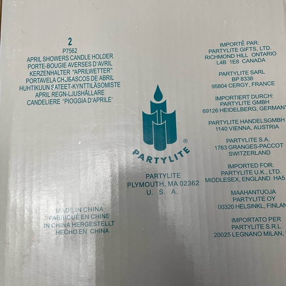 April Showers Candle holder - Picture 7 of 7